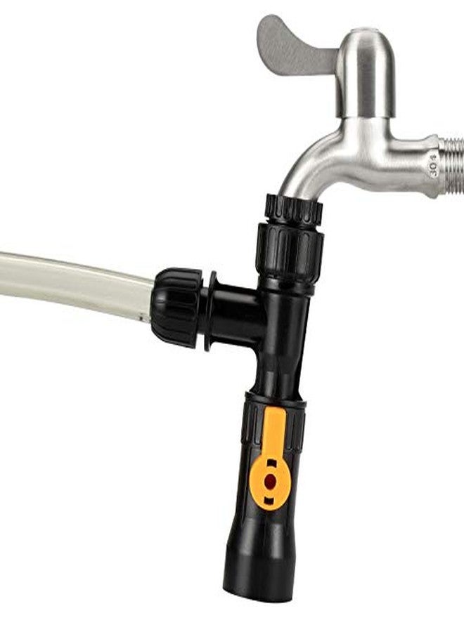 hygger Plastic Aquarium Water Changer Replacement Parts, Faucet Nozzles Connectors (Plastic) - Image 5
